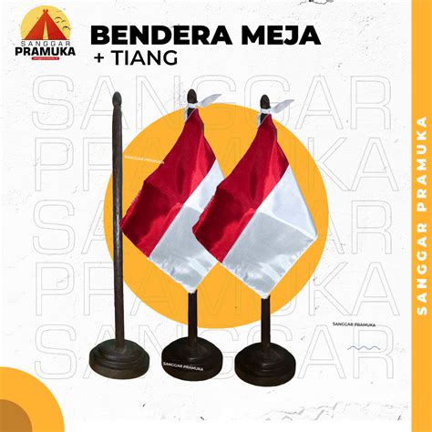 Jual Bendera Meja Bendera Merah Putih Meja Benndera Kantor