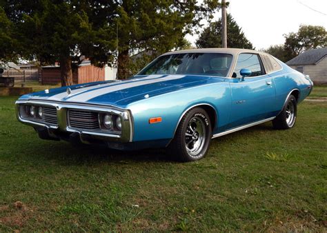 B5 Blue 1974 Dodge Charger For Sale Mcg Marketplace