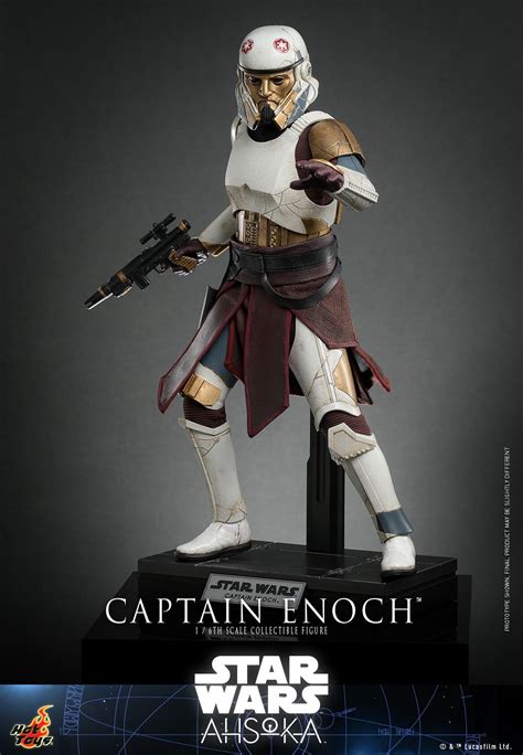 Pre Order Captain Enoch Ahsoka Star Wars Hot Toys Collectibles 16