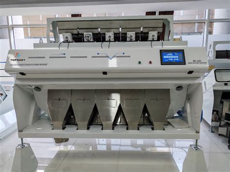 High Accuracy 5 Chutes Plastic Color Sorter Plastic Automatic Color Sorting Machine Manufacturer