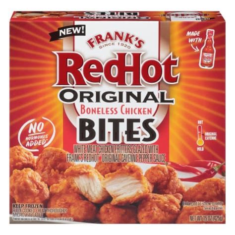 Frank S Red Hot Original Boneless Chicken Bites Original Cayenne Oz Kroger