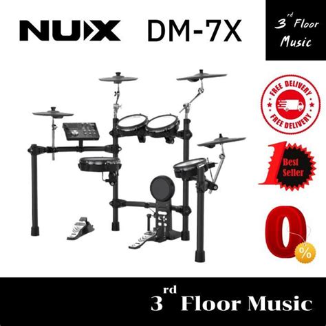 Nux Dm X Electric Drum Kit Lazada Co Th