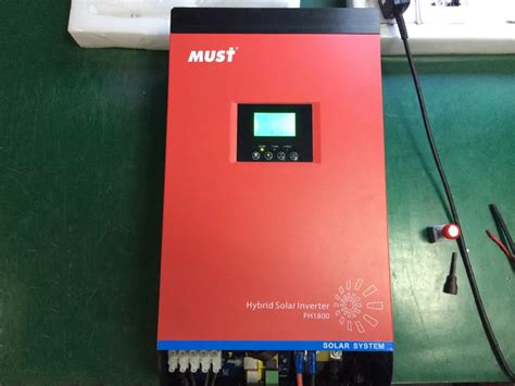 Must Solar Ph1800 Mpk Plus 5kva Hybrid Solar Inverter Buy Solar