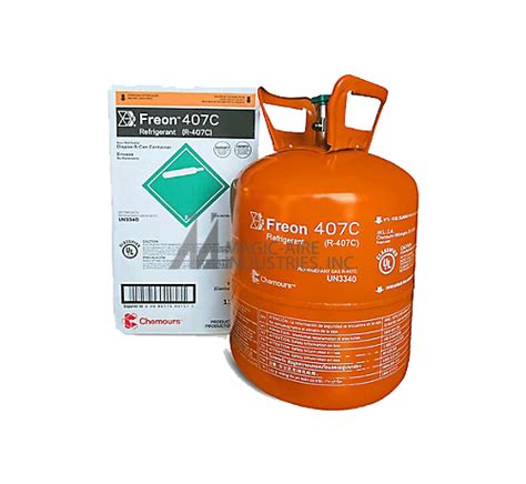 Refrigerant R407c 11 3 Chemours Magic Aire Industries Inc