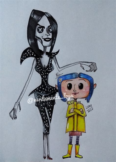 Actualizar 92 Images Dibujos De Coraline A Lapiz Faciles Viaterramx