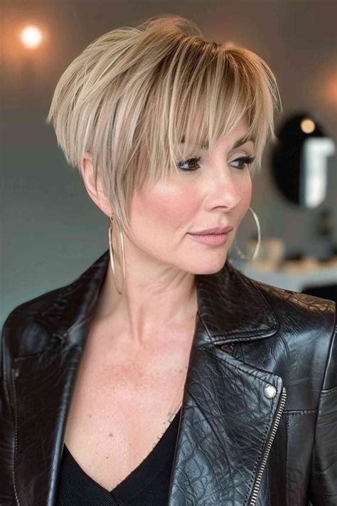 30 Super Cute Pixie Bob Haircuts With Bangs for 2024 in 2024 | Bobs for