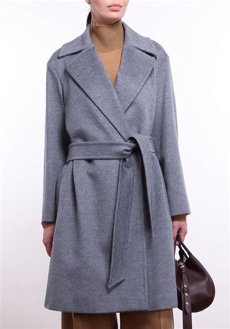 Пальто Max Mara TIGRE цвет серый - купить в интернет-магазине online ...