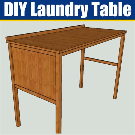 I Love This Easy Diy Laundry Table Top Slides Over A Washer Dryer