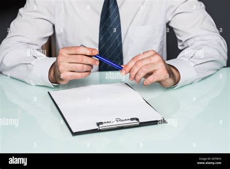 Cropped View of Person Completing Application Form Stock Photo - Alamy 