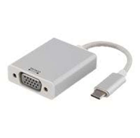 DELTACO PRIME USB C To VGA Adapter 1080P Aluimin Billig