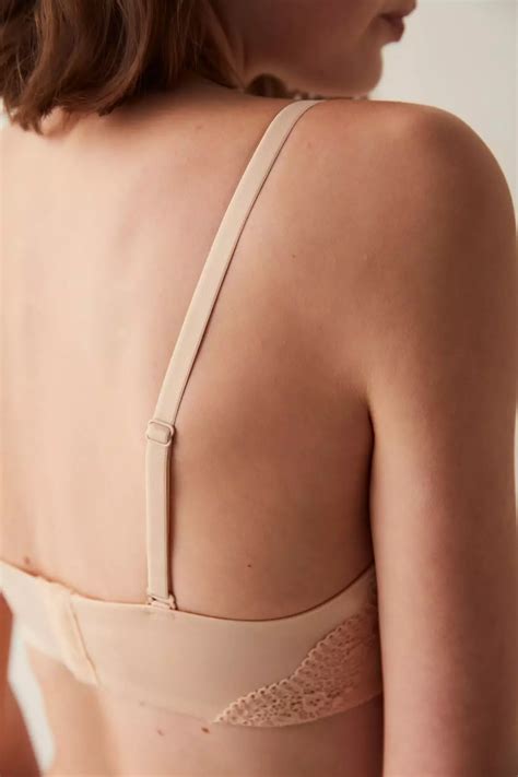 Jual Penti Nude Colored Lotus Premium Unpadded Bra Original 2025 ZALORA Indonesia