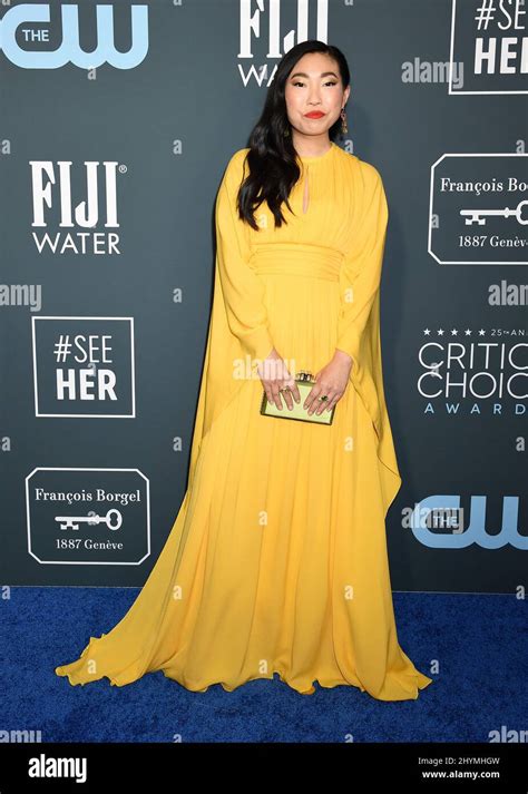 Awkwafina At The Th Annual Critics Choice Awards Held At Barker