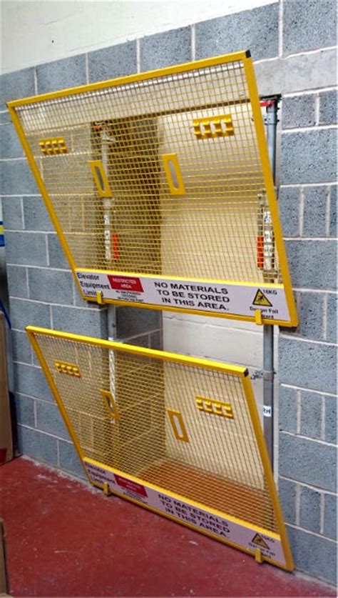 Installation Barrier Rapid System Lift Shaft Protection Elevator