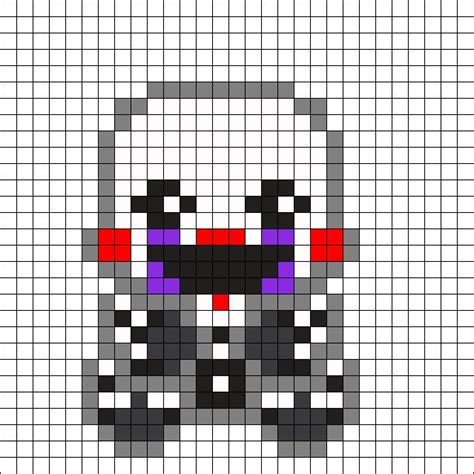 154 Best Five Nights At Freddys Pixel Artperler Beads Images On Pinterest Fusion Beads Fuse