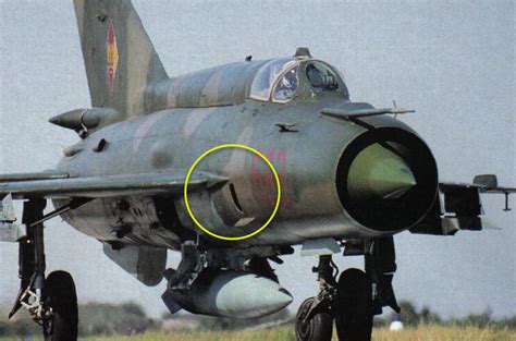 Aircraft Design Is The Nose Cone Of The Mig 21 Adjustable In Flight