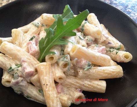 Pasta Cremosa Con Cotto E Rucola La Cucina Di Mara