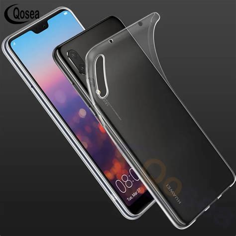 Qosea For Huawei P20 Pro Case Ultra Thin Clear Silicone Soft TPU