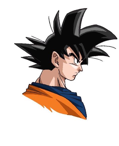 goku side profile   dragon illustration love couple wallpaper