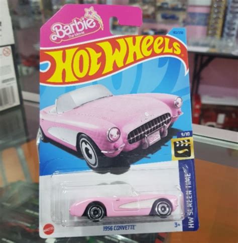 Barbie The Movie 2023 Hot Wheels 1956 Corvette Car YouLoveIt