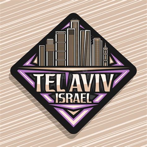 aviv logo tel stock illustrations  aviv logo tel stock
