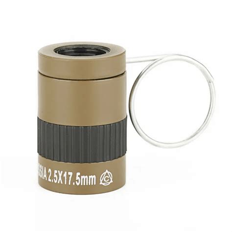 Telescopio 2022 Mini Monocular Subminiatura 2 5x17 5 HD Llavero De