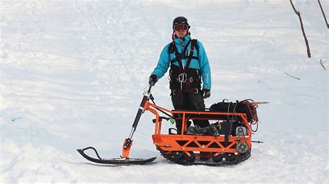 Electric Snowmobile For Mountains Above 4 5 Km SNIEJIK