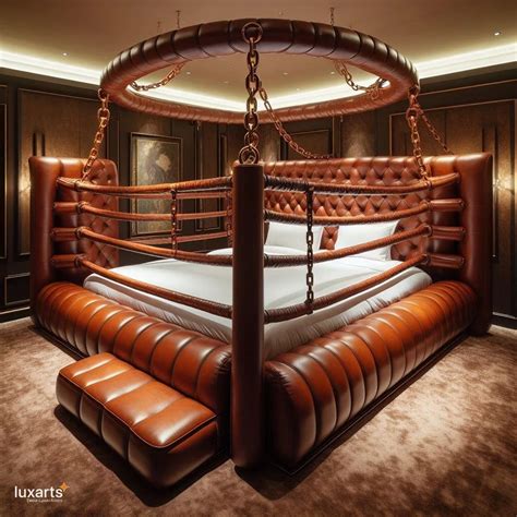 Knock Out Comfort: Boxing Ring-Inspired Bed for Athletes and ...