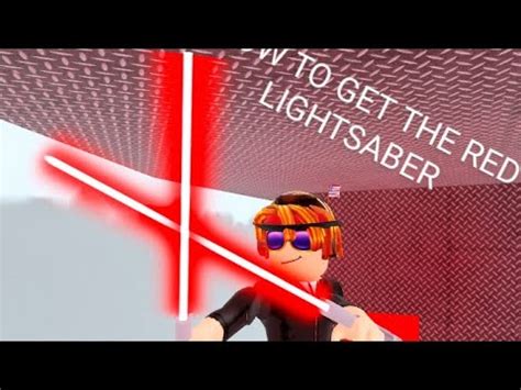 How To Get The Red Saber In Lightsaber Battlegrounds Roblox Youtube