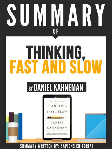 Summary Of Thinking Fast And Slow By Daniel Kahneman Ebook