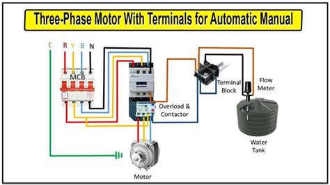 How To Wire A 3 Phase Motor Contactor