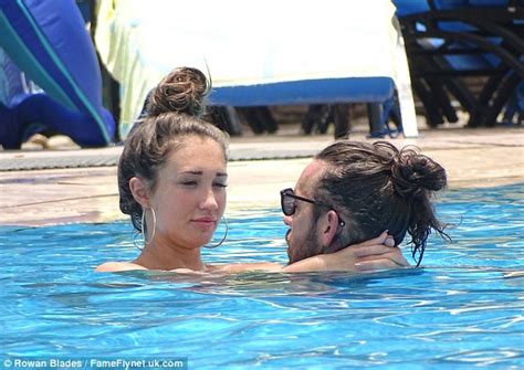 Megan McKenna Flaunts Her Rippling Abs In Sultry Sequinned Bikini In Dubai Daily Mail Online