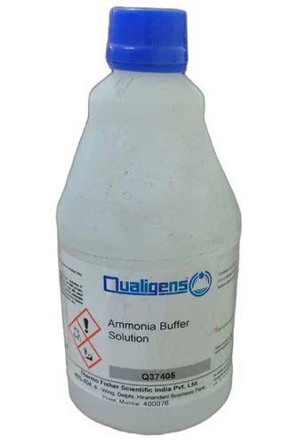 Qualigens Ammonia Buffer Solution 1336 21 6 At Rs 390 Litre In Bhopal