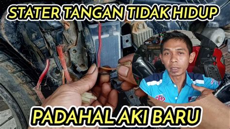 Penyebab Dobel Stater Astrea Grand Mati Youtube