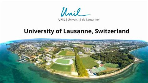 2025 UNIL Masters Scholarship In Switzerland Fully Funded