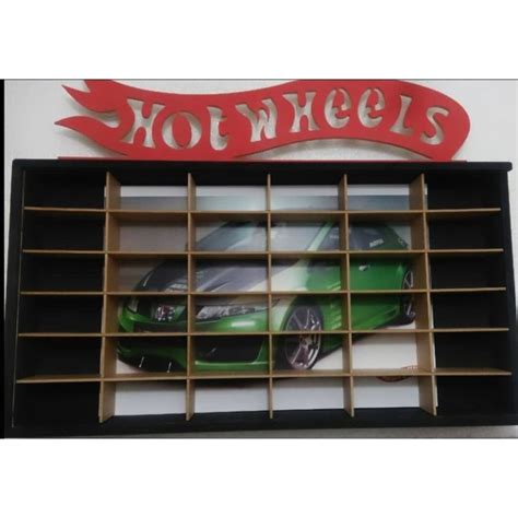 Estante Expositor Porta Carrinhos Hot Wheels Shopee Brasil