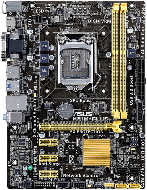 ASUS H81M PLUS Intel H81 90MB0GI0 M0EAY0 CZC Cz