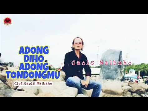 ADONG DIHO ADONG TONDONG MU GAOLS NAIBAHO OFFICIAL MUSIC VIDEO