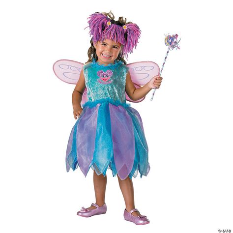 Girls Deluxe Sesame Street™ Abby Cadabby Fairy Costume Oriental Trading