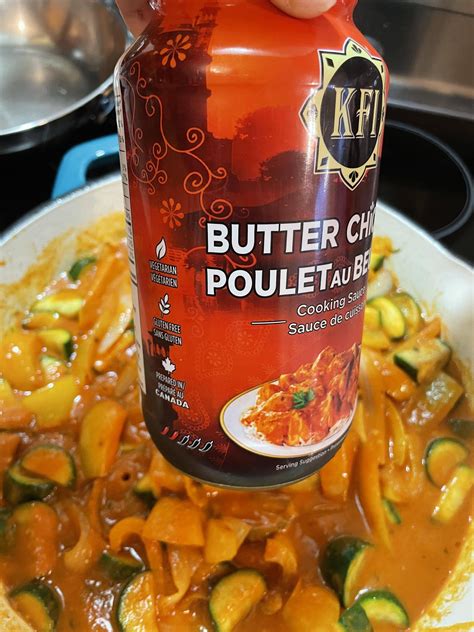 Vegetarian Butter Chicken Sauce From Costco Dining And Cooking