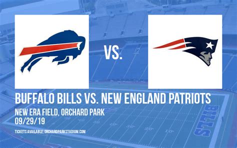 Buffalo Bills vs. New England Patriots Tickets | 29th September ...