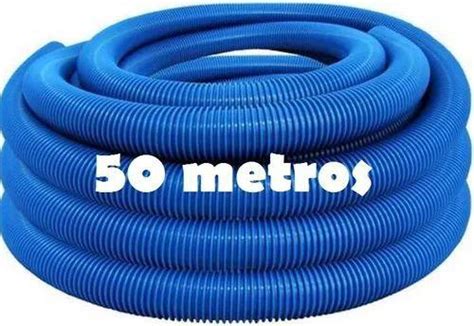 Mangueira 50 Metros Para Limpeza De Piscina Globalmar Mangueira De