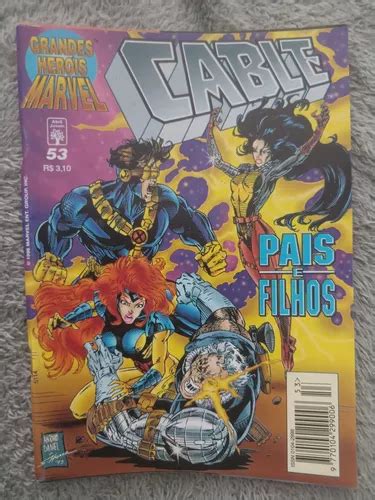 Grandes Heróis Marvel N53 Cable 09 1996 Abril Hq Gibi