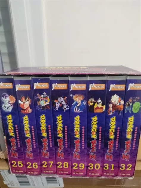 Coffret Vhs Dragon Ball Z Partie Eur Picclick Fr