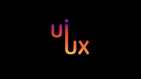 Uiux Logo Bandw Behance