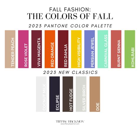 Fall Fashion: The Colors of Fall - Tiffany Blackmon