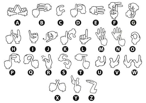 Bisindo Sign Language Bahasa Isyarat Bahasa Grafis