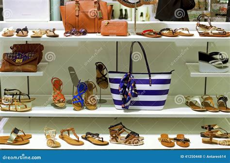 Shoe And Clothing Store Stock Photo Image Of Commerical 41250448