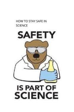 Book Creator How To Stay Safe In The Science Lab