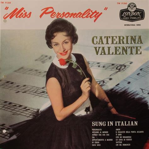 Caterina Valente Miss Personality Lyrics And Tracklist Genius