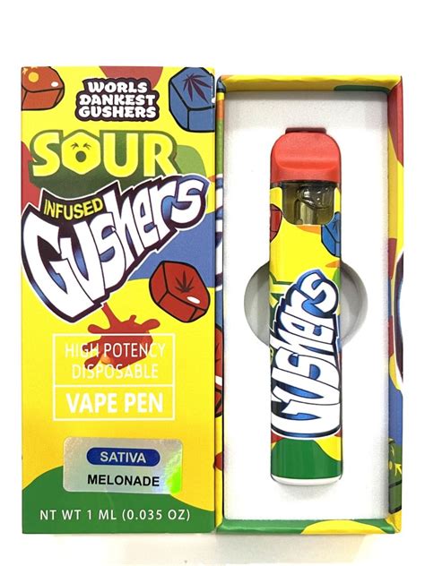 Sour Infused Gushers Thc Pen